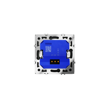 Светорегулятор встраиваемый Voltum S70 поворотно-нажимной 600 Вт, (титан)