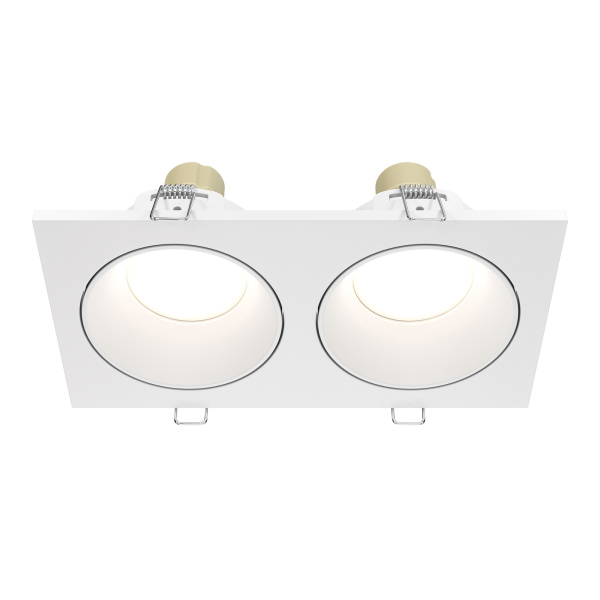 Встраиваемый светильник 2*GU10 50Вт Белый IP65 Downlight DL033-2-02W Technical Maytoni