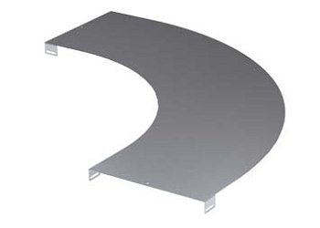 Крышка на угол горизонтальный 90º, осн.300, R-600мм, горячеоцинкованная DKC