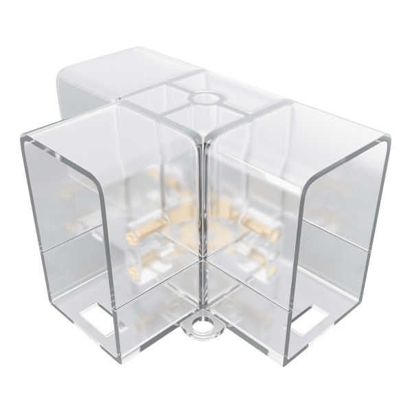 Коннектор для светильников серии NET, тип T, 230В/50Гц, 67х40х40мм, IP20, полипропилен APEYRON