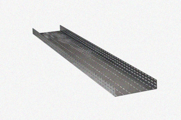 Лоток глухой ЛМГ 400х65х3000 УТ1,5, оцинкованный лист, S1,0