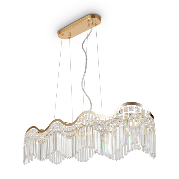 Подвесной светильник 6*E14 40Вт Золото IP20 Gracia DIA201PL-06G1 Maytoni