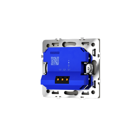Светорегулятор встраиваемый Voltum S70 поворотно-нажимной 600 Вт, (шелк)