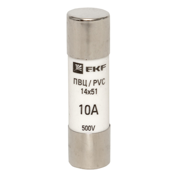 Плавкая вставка цилиндрическая ПВЦ (14х51) 10А PROxima EKF