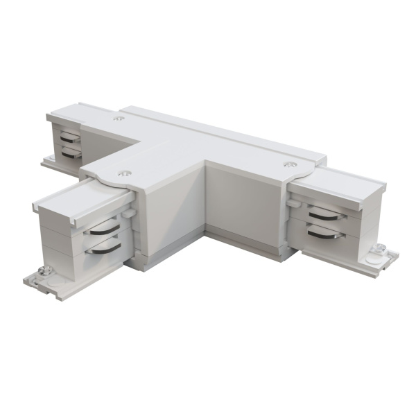 Коннектор Т-образный левый Пластик Белый TRA005CT-31W-L Technical