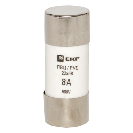 Плавкая вставка цилиндрическая ПВЦ (22х58) 8А PROxima EKF