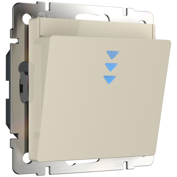 Электронный карточный выключатель (слоновая кость) СУ IP20 Werkel