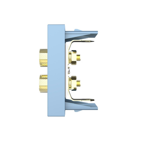 Розетка акустическая, цвет синий (механизм) Livolo