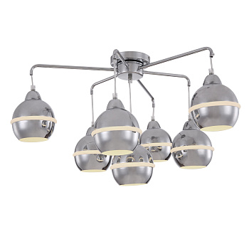 Потолочный светильник 7*E14 28Вт Хром IP20 Tommasa FR5004CL-07CH Freya