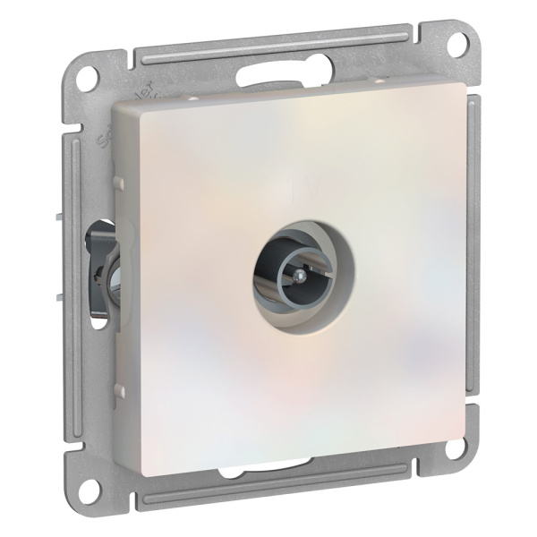 ATLASDESIGN Механизм розетки TV СУ 1-м . жемчуг IP20 (уп.10шт) Schneider Electric
