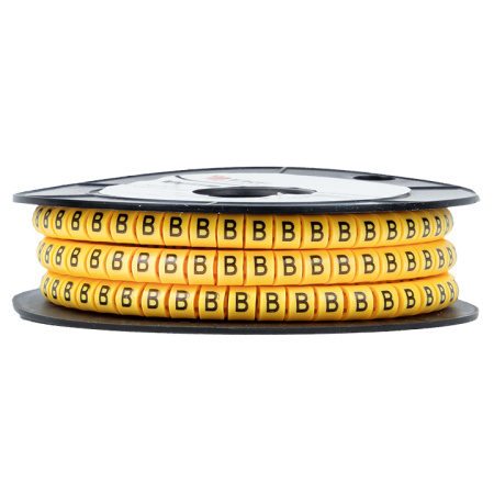 Маркер кабельный 1,5 мм2 "B" (1000 шт) (ЕС-0) PROxima EKF