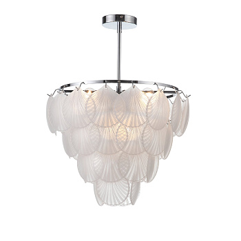 Люстра потолочная Хром/Белый E14 6*60Вт SLE104102-06 EVOLUCE