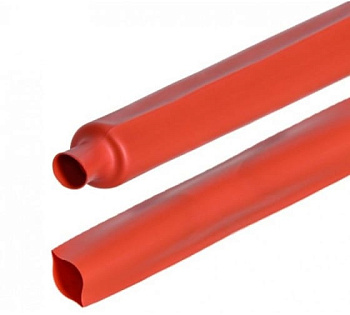 Трубка термоусадочная ТУТ 20/10 красная (1м) Аллюр