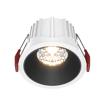 Встраиваемый светильник LED 15Вт Бело-черный IP20 Downlight DL043-01-15W3K-RD-WB Technical Maytoni