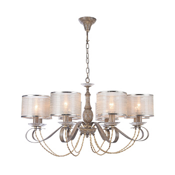 Люстра 8*E14 40Вт Коричневый IP20 Cable H357-PL-08-BG Maytoni