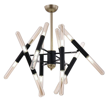 Люстра 16*G9 5Вт Черный IP20 Edera FR5006PL-16B Freya