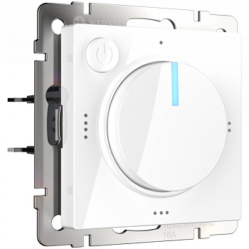 Встраиваемые механизмы терморегулятор СУ для теплого пола 16А Белый IP20 Werkel