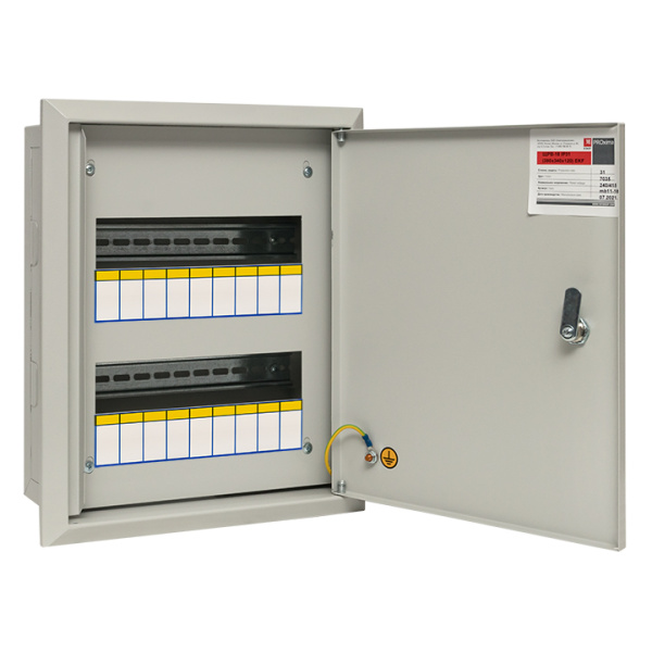 Щит распред, встраиваемый ЩРВ-18 (390х340х120) IP31 PROxima EKF