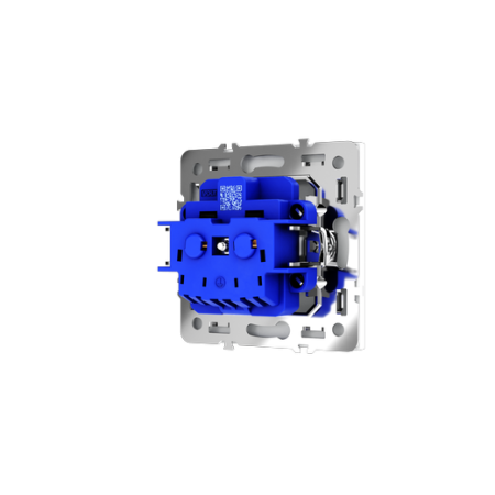 Розетка встраиваемая Voltum S70 с заземлением 16А, (белый матовый)