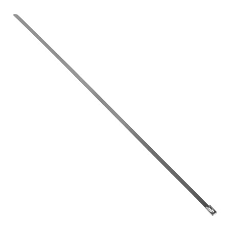 Хомут AISI 304 из нержавеющей стали, 4,6x360 (10 шт) FlexLock PROxima EKF