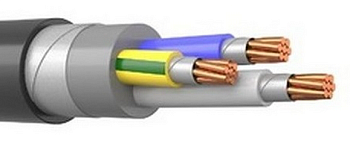 Кабель ППГнг(А)-FRHF 3х35 мк (N,PE) - 1кв