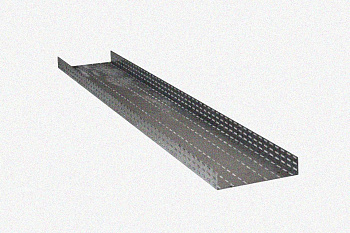 Лоток глухой ЛМГ 75х65х3000 УТ1,5, оцинкованный лист S1,5