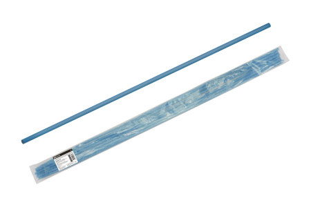 Трубка термоусаживаемая не поддерживающая горение, с клеевым слоем, синяя, длиной 1,0 м ТТкНГ(3:1)-1