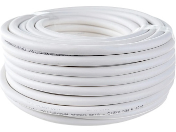 Провод ПВС 2х1,5 белый TDM