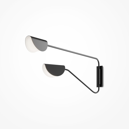 Настенный светильник (бра) 2*G9 7Вт Черный IP20 Mollis MOD126WL-02B Maytoni