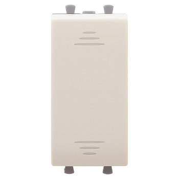 Переключатель модульный, "Avanti", "Ванильная дымка", 1 модуль DKC