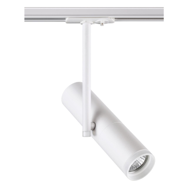 Св-к трековый однофазный IP20 GU10 50W 220V BATRA белый NOVOTECH