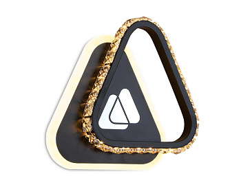 Настенный светодиодный светильник FA236 BK черный LED 4200K/4200K/6400K 30W 210*210*50 Ambrella Light