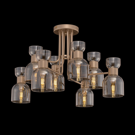 Люстра 8*E14 40Вт Матовое Золото IP20 Isla FR5094PL-08G Freya