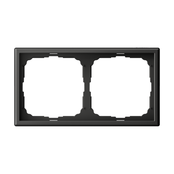 ARTGALLERY 2-постовая РАМКА, универсальная, БАЗАЛЬТ Systeme Electric