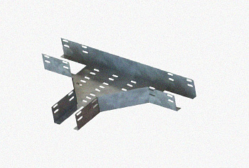 Лоток тройниковый перфорированный ОТ 150х80 УТ1,5, оцинкованный лист, S1,5