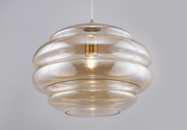 Подвесной светильник 1*E27 60Вт Латунь IP20 Ruche P078PL-01AM Maytoni