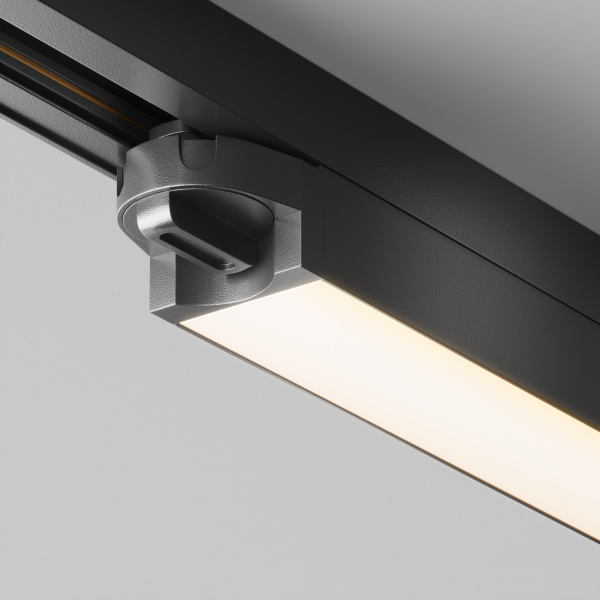 Трековый светильник LED 24Вт Черный IP20 Single phase track system Unity TR000-1-24W3K-B Technical Maytoni