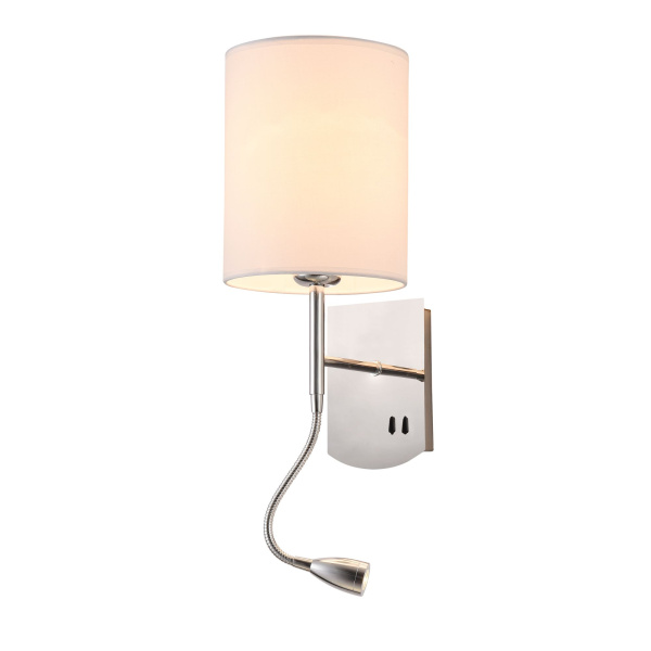 Бра 1*E27 60Вт Хром IP20 Bergamo MOD617WL-01CH Maytoni