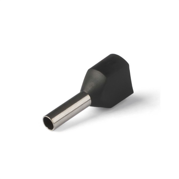 НШВИ(2) сечение 1,5 мм², длина 8 мм, черные (100 шт/уп) Промрукав