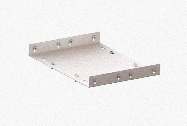 Соединитель лотковый замковый СЛЗ-150х50х1,5 УХЛ1, оцинкованный лист, S1,5