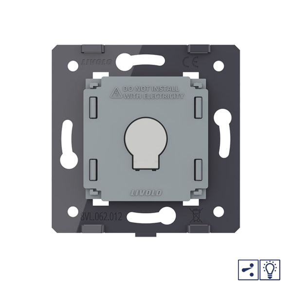 Одноклавишный проходной сенсорный Адаптивный диммер (механизм) Livolo