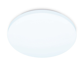 Потолочный светодиодный светильник FZ1008 WH белый 16W 6400K D250*55 (Без ПДУ) Ambrella Light