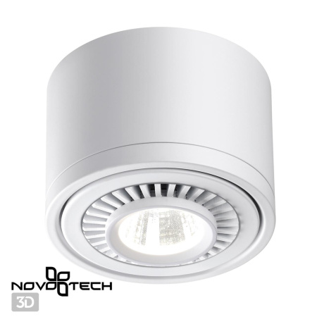 Св-к накл.св/д IP20 LED 9W 770Лм 4000K 220V GESSO белый NOVOTECH