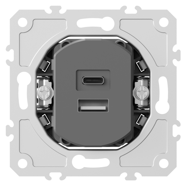 Donel USB зарядное устройство 12Вт, 3100мА, тип A+С, серия DB