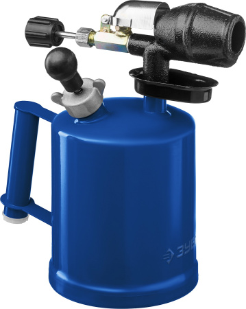 Профессионал. Лампа паяльная САМОТЛОР, с чугунным эжектором, 2,0 л ЗУБР