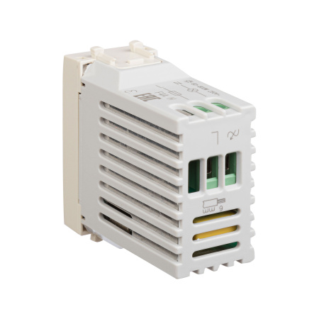 Диммер поворотный модульный, "Avanti", "Ванильная дымка", 1 модуль DKC