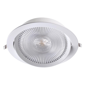 Встр.поворотный св-к IP20 LED 3000К 30W 85-265V STERN белый NOVOTECH