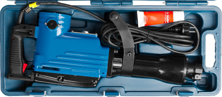 Молоток отбойный "Бетонолом", Профессионал ЗМ-40-1700 К, HEX30, 40 Дж, 17 кг, 1400 уд/мин, 1700 Вт, кейс ЗУБР