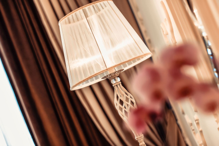 Торшер 1*E14 40Вт Белый с Золотом IP20 Grace ARM247-11-G Maytoni