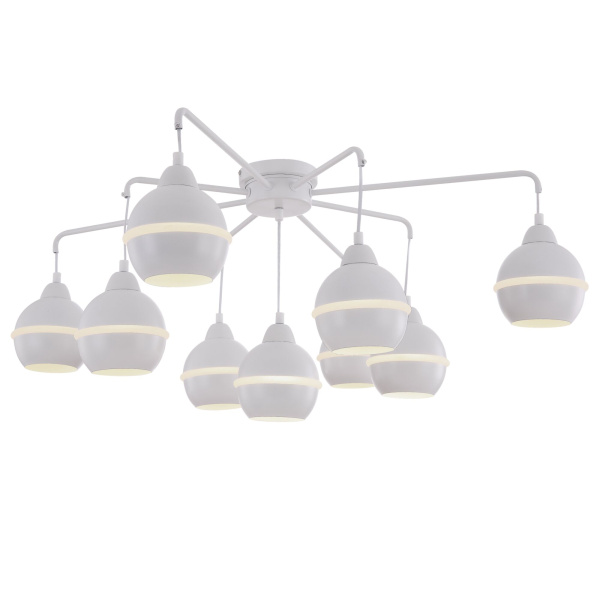 Потолочный светильник 9*E14 36Вт Белый IP20 Tommasa FR5004CL-09W Freya